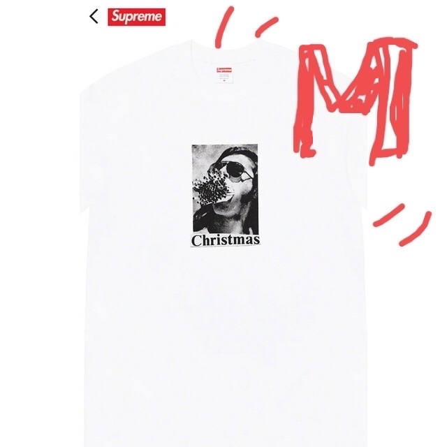 Supreme(シュプリーム)のsupreme Cigarette Tee  White 白　M シガレット メンズのトップス(Tシャツ/カットソー(半袖/袖なし))の商品写真