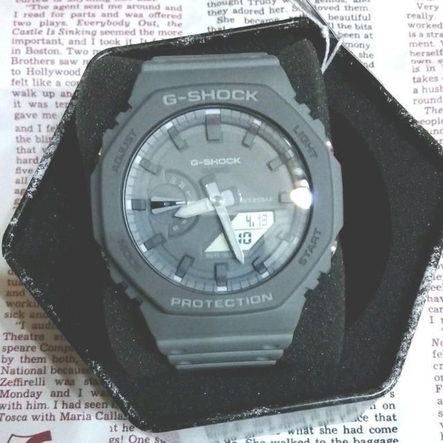 G-SHOCK(ジーショック)の新品未使用　G-SHOCK CASIO　GA-2110ET マットグレーカラー メンズの時計(腕時計(デジタル))の商品写真