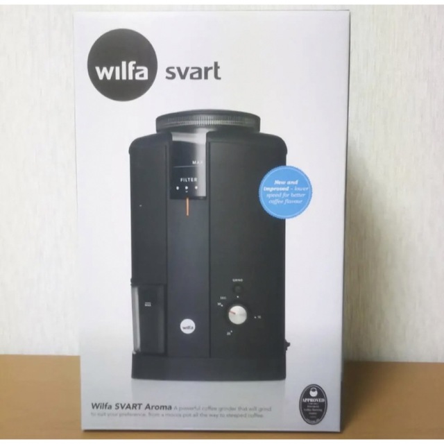 新品未開封】wilfa svart aroma コーヒーグラインダー 管24A