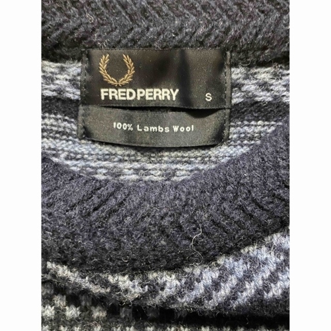 FRED PERRY(フレッドペリー)のFRED PERRY(フレッドペリー)ノルディックニットセーター メンズのトップス(ニット/セーター)の商品写真