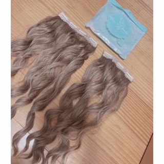 パチンエクステ クリップエクステ ヘアアクセ(ロングカール)