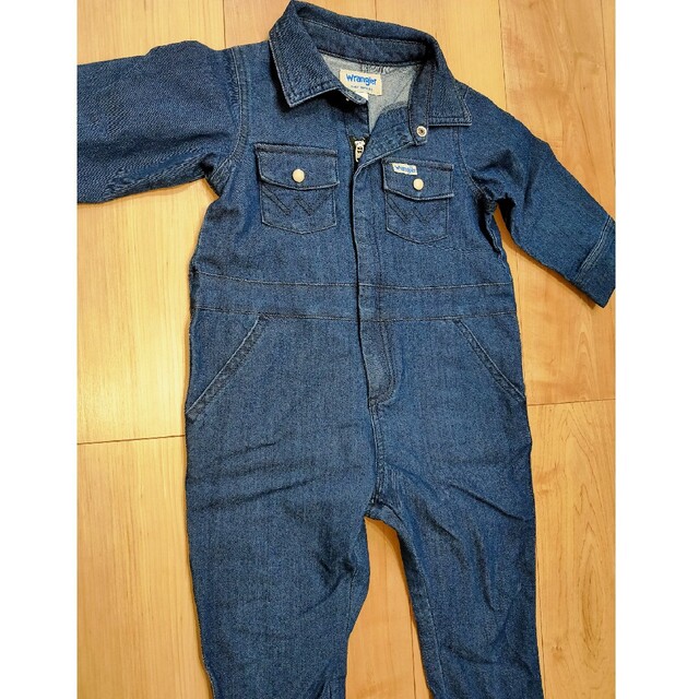 Wrangler(ラングラー)のWrangler/ラングラーつなぎ　90cm キッズ/ベビー/マタニティのキッズ服男の子用(90cm~)(その他)の商品写真