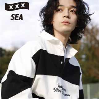 ウィンダンシー(WIND AND SEA)のWIND AND SEA×GOD SELECTION XXX ラガーシャツ(シャツ)