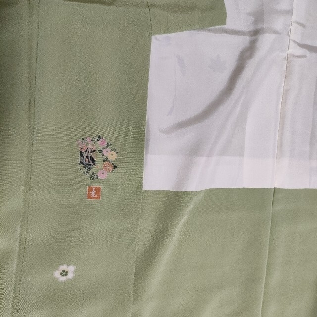 売り切り価格】訪問着二点セット 作家物 - 着物