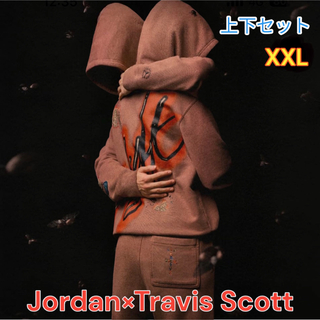 ジョーダン(Jordan Brand（NIKE）)のJordan x Travis Scott フリースパーカー(パーカー)