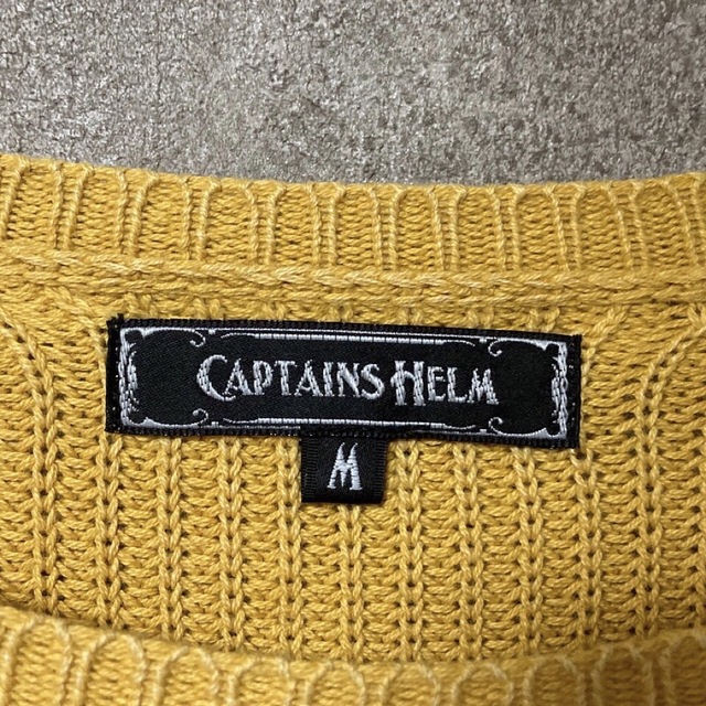 CAPTAINS HELM キャプテンズ ヘルム ピグメント コットン セーター