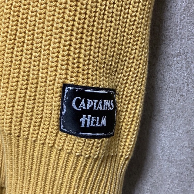 CAPTAINS HELM キャプテンズ ヘルム ピグメント コットン セーター