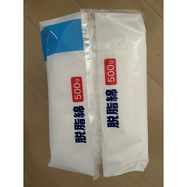 脱脂綿 500G 白十字 着物 振袖 成人式 レディースの水着/浴衣(和装小物)の商品写真