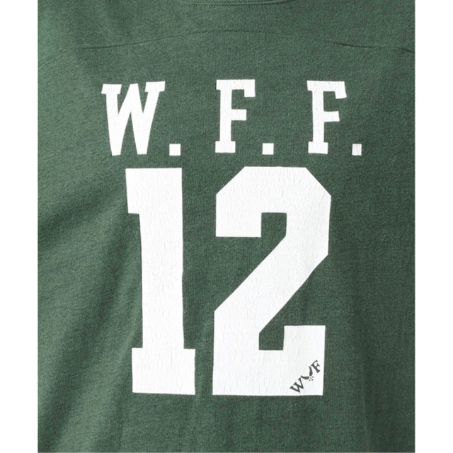 SLOBE IENA(スローブイエナ)の【WIFFLE / ウィッフル】 FOOTBALL Tシャツ レディースのトップス(Tシャツ(長袖/七分))の商品写真