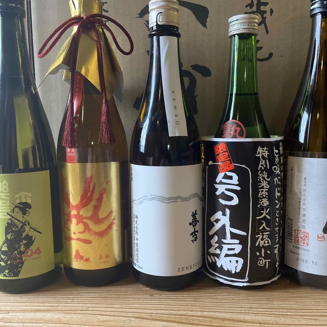 日本酒しごうびん十二本