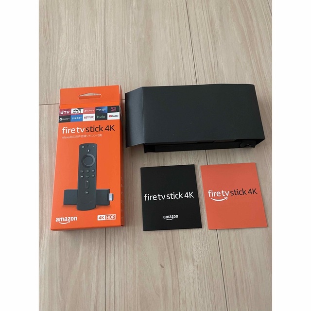 Amazon fire tv stick 4K スマホ/家電/カメラのテレビ/映像機器(映像用ケーブル)の商品写真