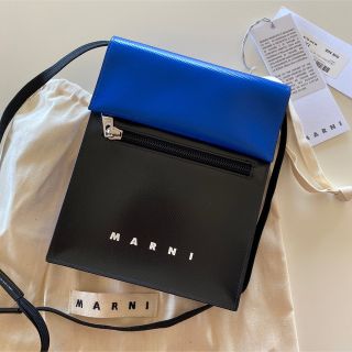 Marni バイカラー　ショルダーバッグ　ポシェット　pvc