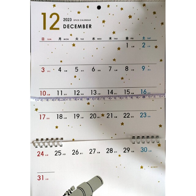 2023年　オリジナル　壁掛けカレンダー インテリア/住まい/日用品の文房具(カレンダー/スケジュール)の商品写真