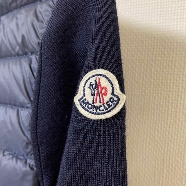 MONCLER(モンクレール)の【正規品】Moncler  モンクレール ダウンパネル カーディガン レディースのジャケット/アウター(ダウンジャケット)の商品写真