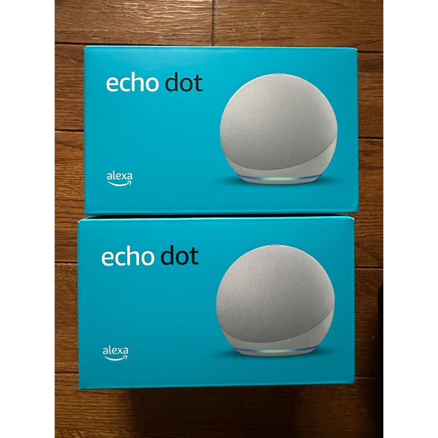 【新品未開封】Amazon Echo Dot第4世代 グレーシャーホワイト2個