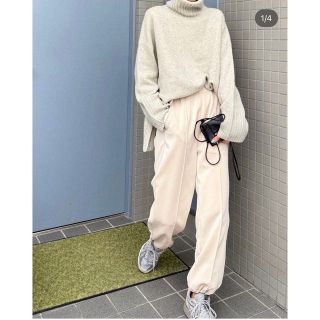 限定値下げ searoomlynn ベロアレザードロストパンツ