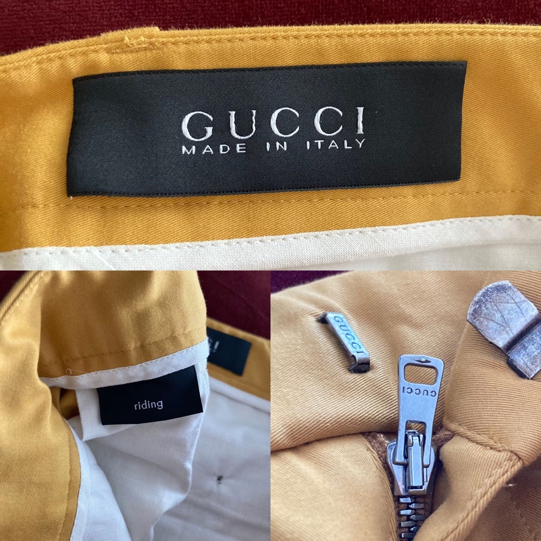 Gucci(グッチ)の2013.14 Summer■GUCCI/グッチ パンツ/牛革・国内正規美品 メンズのパンツ(スラックス)の商品写真