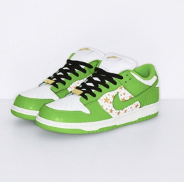 supreme nike sb dunk low green 27cm