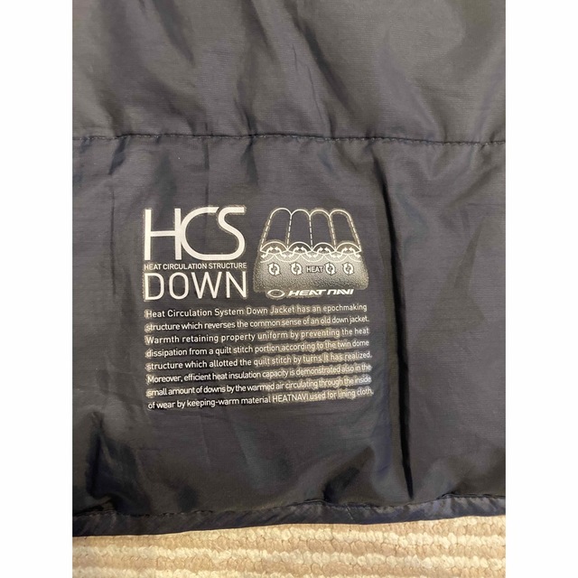 デサントオルテライン  H.C.S. DOWN H/S SHIRT 半袖ダウン 3