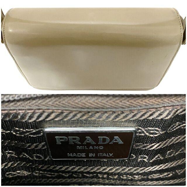 PRADA - プラダ ショルダーバッグ ベージュ 美品 レザー 鞄の通販 by ...