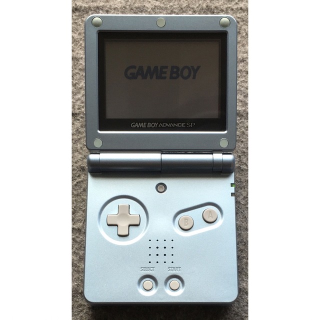 動作確認済み ゲームボーイアドバンスSP パールブルー GBA SP