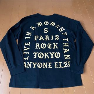 +8 PARTS ROCK TOKYO 長袖カットソー　ロンT  ロゴ　プリント