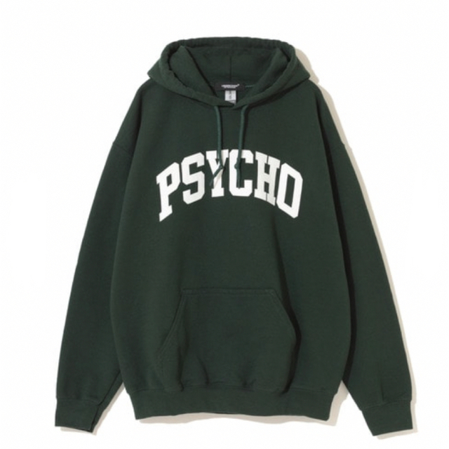 トップスundercover PSYCHO hoodie GREEN Mサイズ