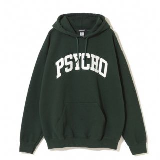 アンダーカバー(UNDERCOVER)のundercover PSYCHO hoodie GREEN Mサイズ(パーカー)