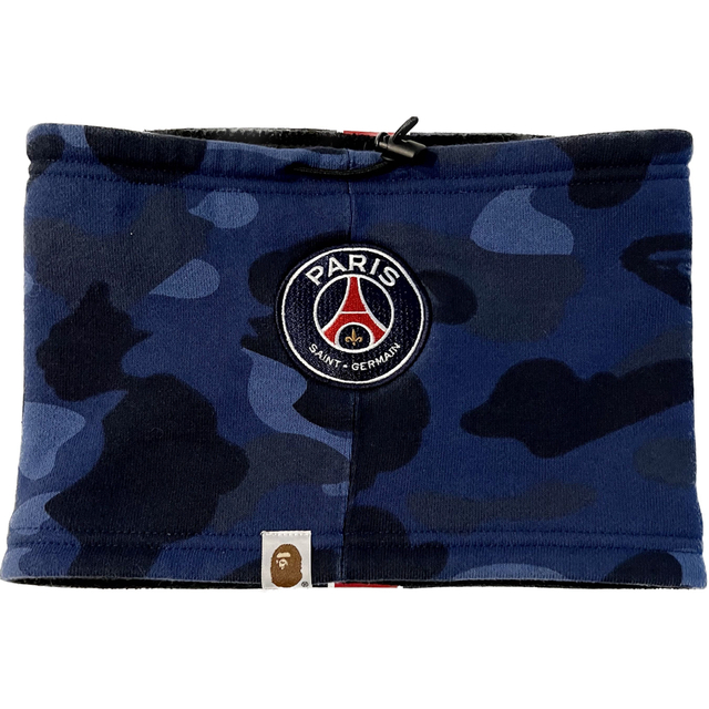 レア アベイシングエイプBAPE パリサンジェルマンPSG ネックウォーマー ...