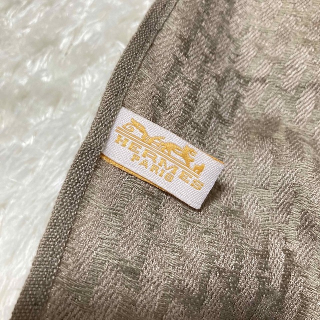 エルメス HERMES ストール マフラー ショール ロゴ 高級 エレガント-