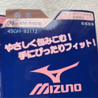 ミズノ(MIZUNO)の（変更）ゴルフグローブ両手用　レディース　18(その他)