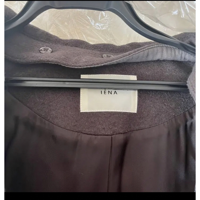 IENA(イエナ)のIENA 二重織りシャルムフードコクーンコート レディースのジャケット/アウター(ロングコート)の商品写真