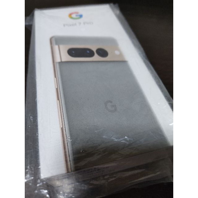 新品SIMフリー Google Pixel 7pro 128GB ヘイゼル