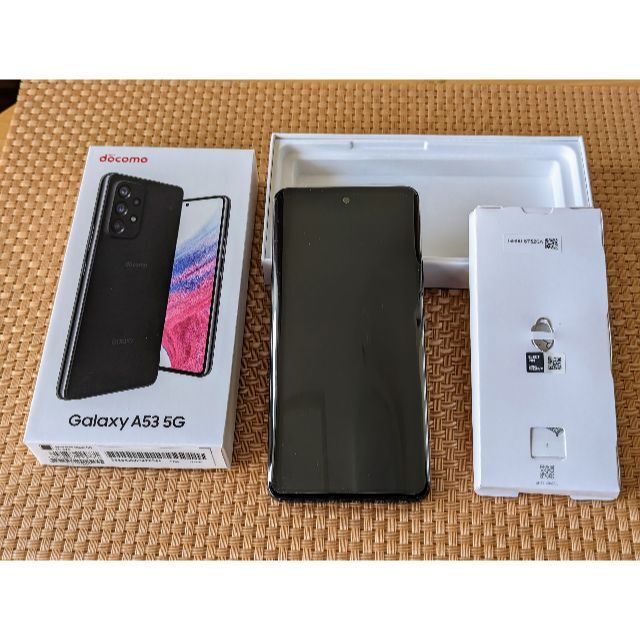 【新品】Galaxy A53 5G オーサムブラックのサムネイル