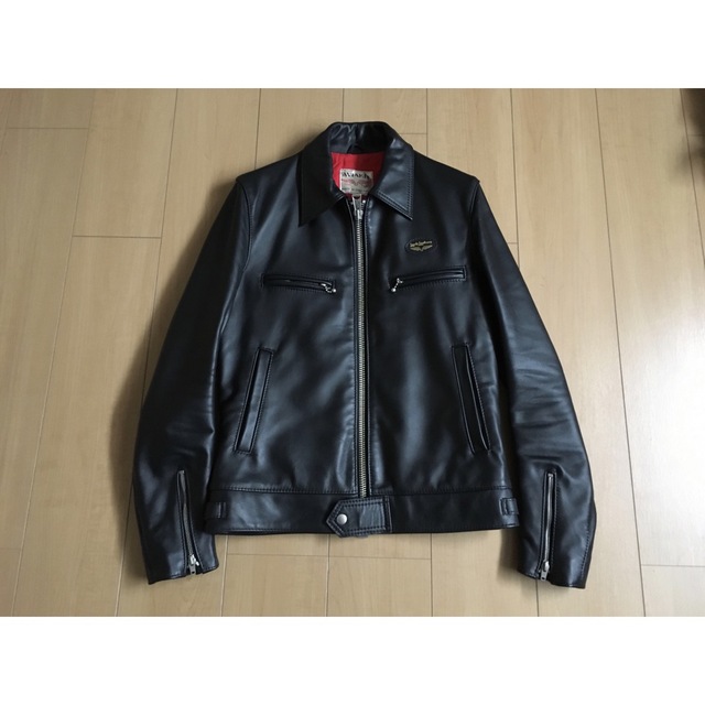 Lewis Leathers ルイスレザー ドミネーター カスタマイズ特注 最高 ... ルイスレザー 666期 青羽タグ ドミネーター シングル UK レザーライダース