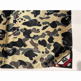 BAPE 1ST CAMO SHARK BANDANA バンダナ グリーン