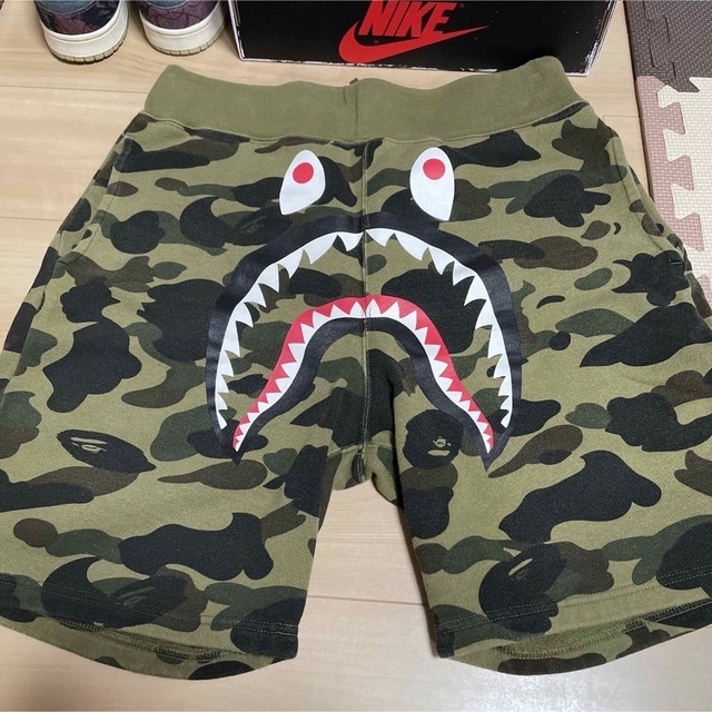 A BATHING APE - bape シャークパンツ カモ セット販売の通販 by