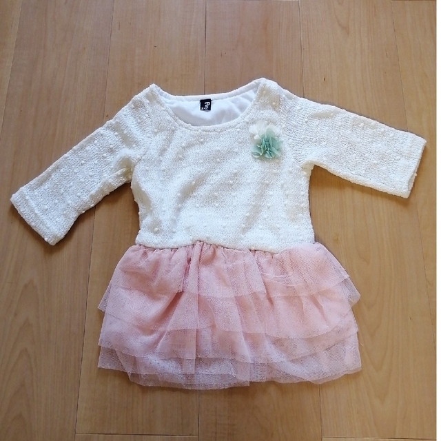 女の子　90cm　長袖・長ズボン　３枚組 キッズ/ベビー/マタニティのキッズ服女の子用(90cm~)(その他)の商品写真