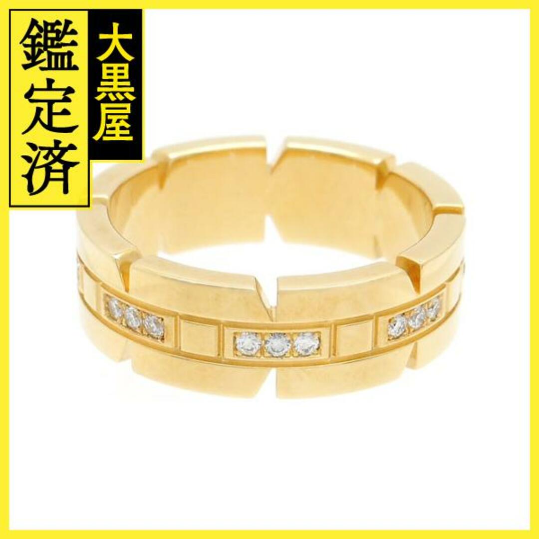 カルティエ Cartier リング タンク フランセーズ ダイヤモンド K18WG 10号 / #50 【箱・保付き】