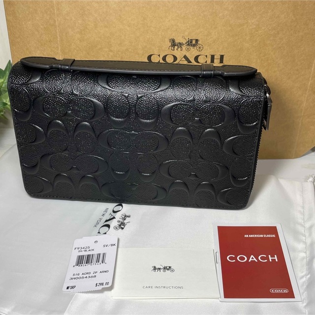 ブラック長財布　COACH/コーチ　新品未使用