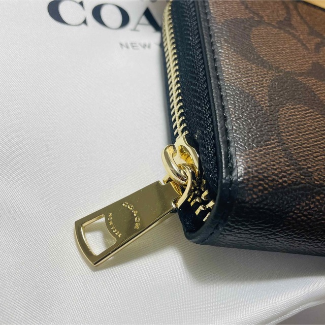 COACH(コーチ)の【新品】COACH コーチ  ラウンドファスナー長財布　 レディースのファッション小物(財布)の商品写真