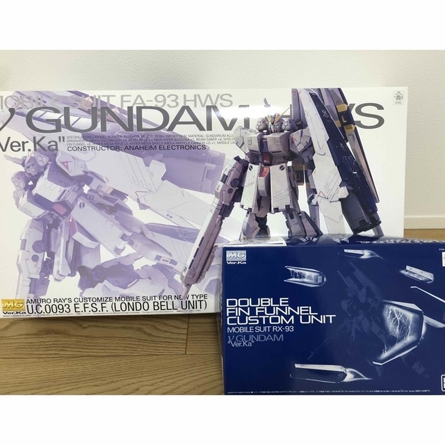 ＭＧ 1/100 νガンダム ＨＷＳ Ｖｅｒ．Ｋａ  新品未使用 3