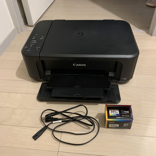 キヤノン(Canon)のプリンター　Canon PIXUS MG3530BK 純正インク付き(PC周辺機器)