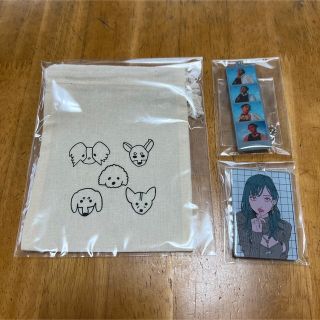 吉川愛ちゃん★ファンイベント　くじ　３点セット　アクリルキーホルダー　ミニ巾着(女性タレント)