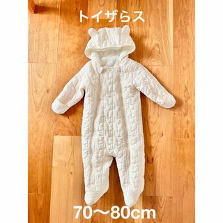 トイザラス(トイザらス)のトイザらス　くまさん　ジャンプスーツ　70cm 80cm(ジャケット/コート)