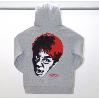 SAPEur ×浜田雅功フーディー グレー パーカー美品！