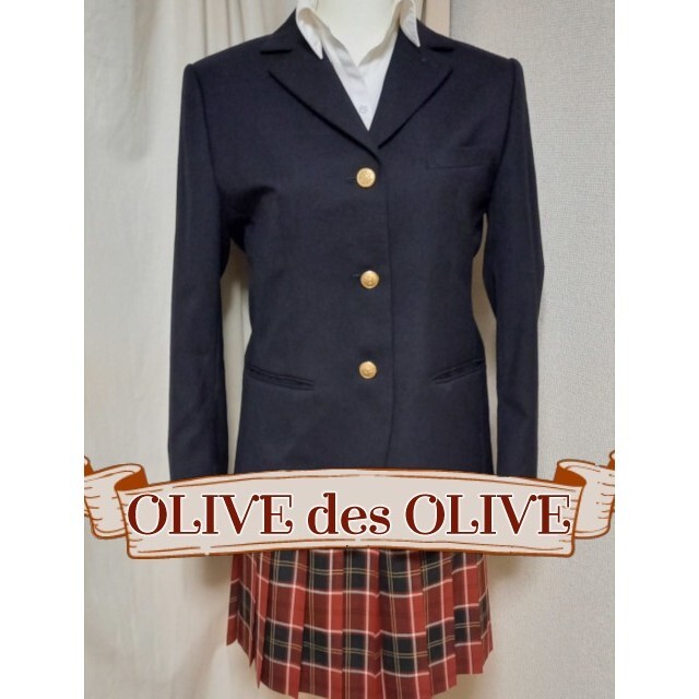 OLIVE des OLIVE School3つボタン制服風ブレザー