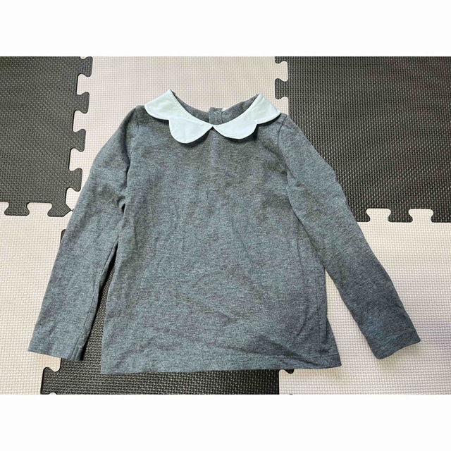 Jacadi(ジャカディ)の【ジャカディ】カットソー　フリル襟 キッズ/ベビー/マタニティのキッズ服女の子用(90cm~)(Tシャツ/カットソー)の商品写真