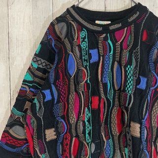 クージー(COOGI)のCOOGI クージー 3Dニット セーター L  立体編み オーストラリア製(ニット/セーター)