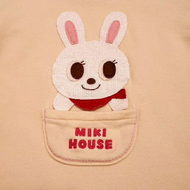 mikihouse(ミキハウス)のミキハウスのトレーナー☆110サイズ キッズ/ベビー/マタニティのキッズ服女の子用(90cm~)(Tシャツ/カットソー)の商品写真